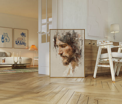 Divine Compassion Portrait Poster