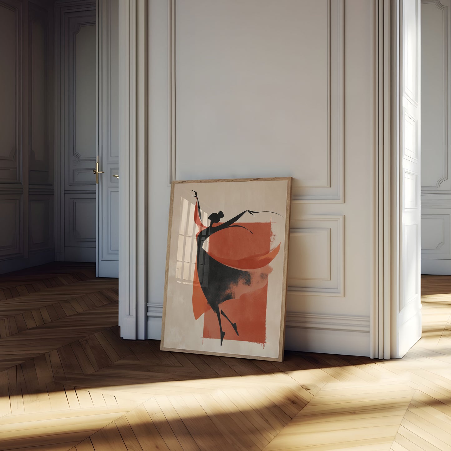 Dynamische Dans Bewegings Poster