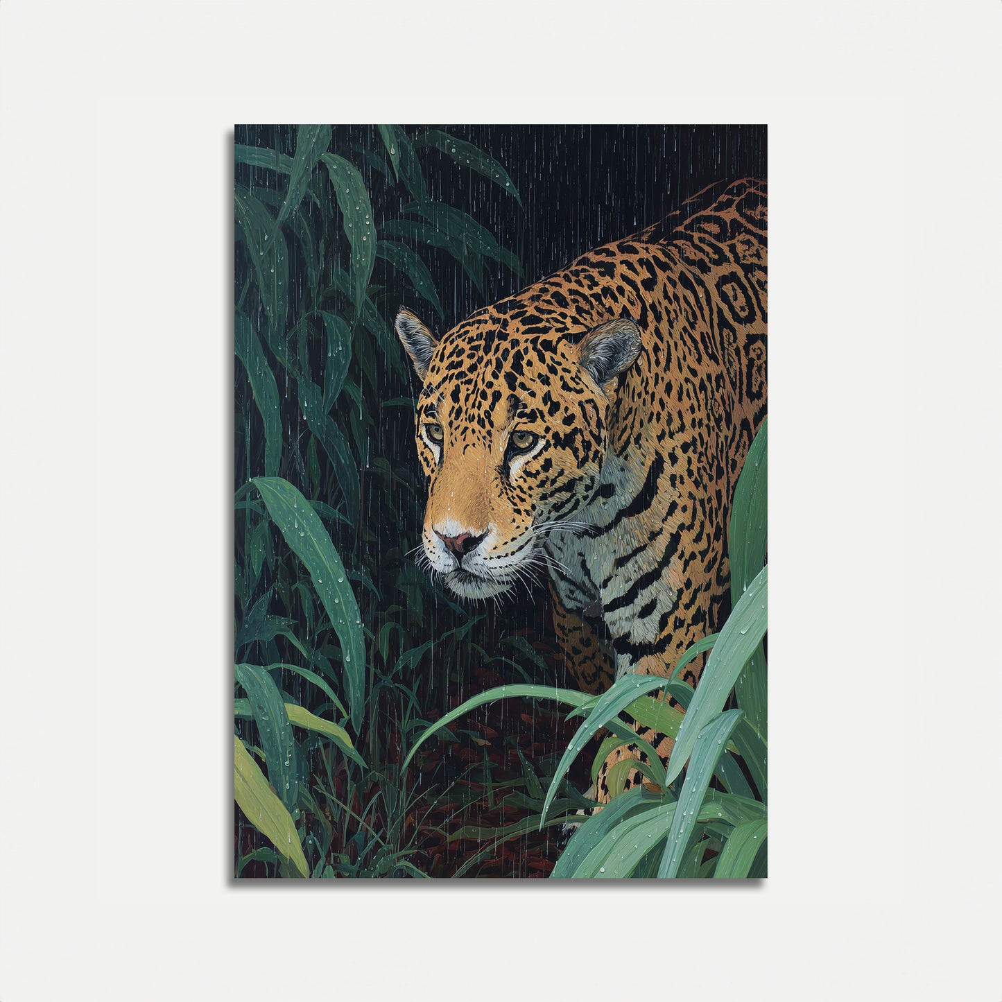 Jaguar i Regnskog Plakat
