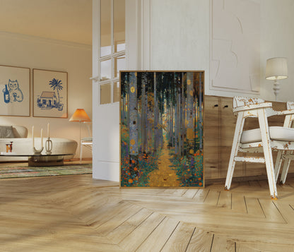 Urban Forest Canyon Poster