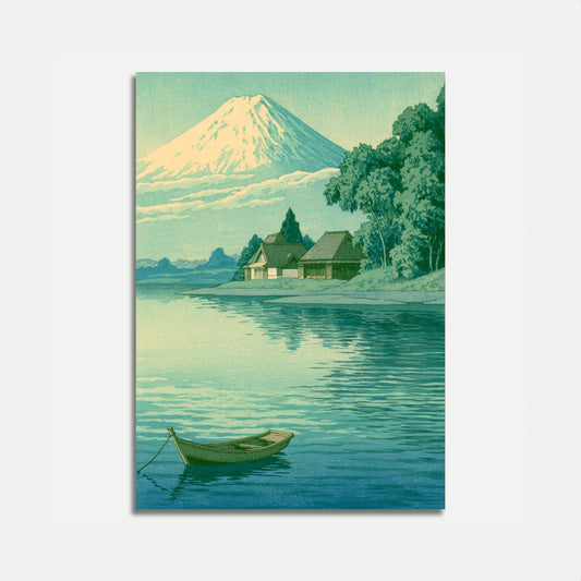 Poster Huis aan het Fujimeer