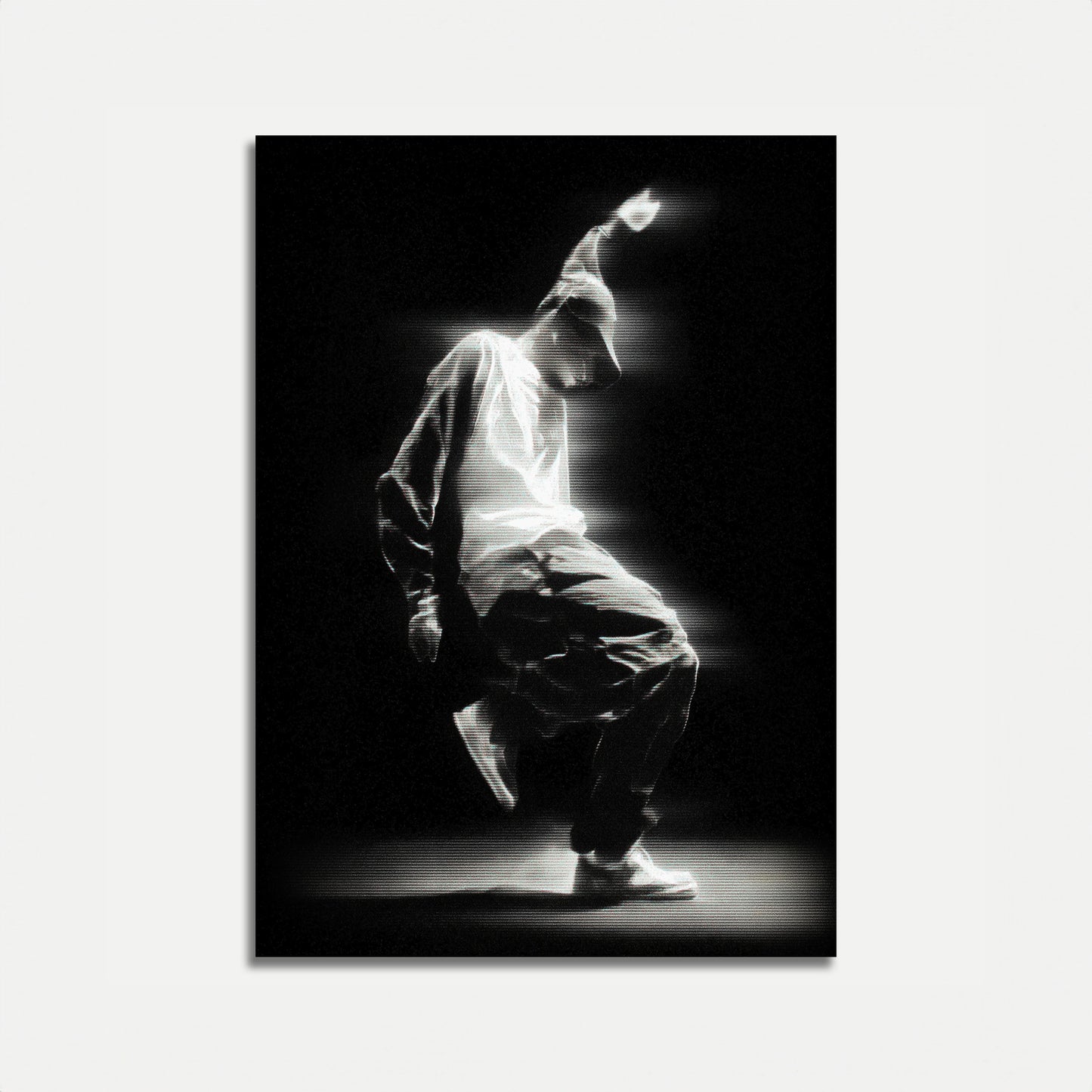Dynamic Silhouette Dance Poster
