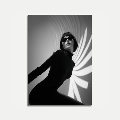 Noir Eleganz Schatten Poster