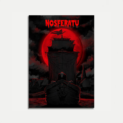 Nosferatu Castle Gothic Horror Poster
