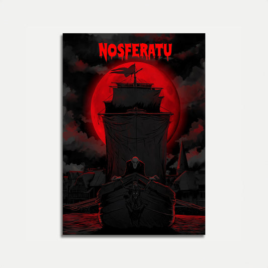 Nosferatu Castle Gothic Horror Poster