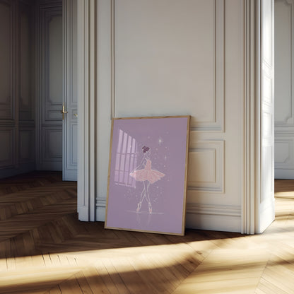 Dancing Stars Ballet Poster