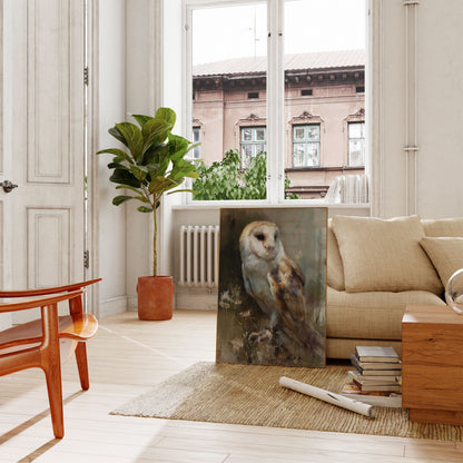Barn Owl Nature Poster
