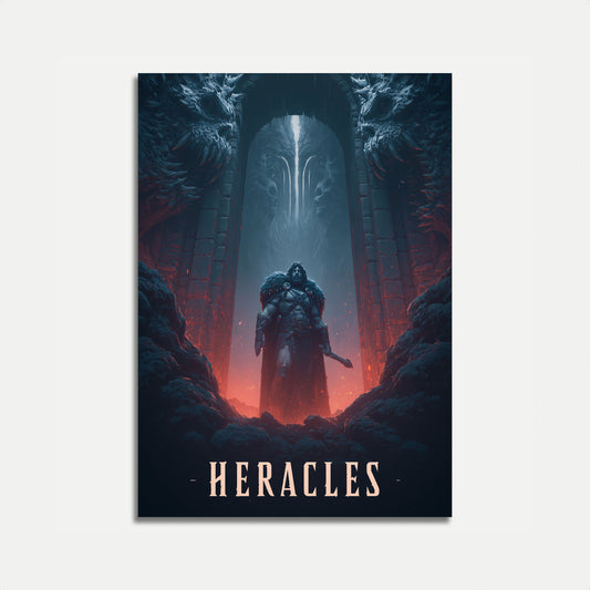 Heracles el Poderoso Guerrero Póster