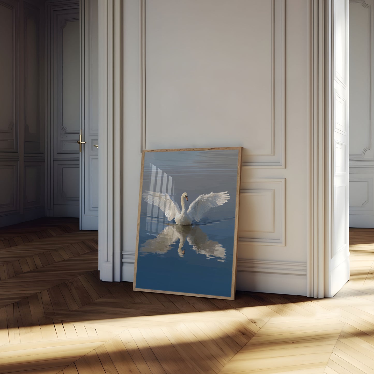 Poster Cigno Bianco Maestoso
