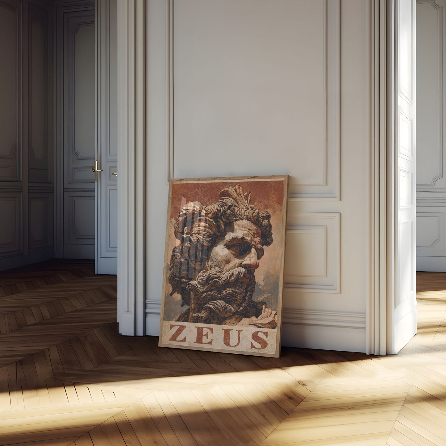 Plakát Zeus, řecký bůh mytologie