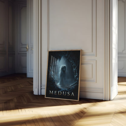 Medusa in the Cavern Poster