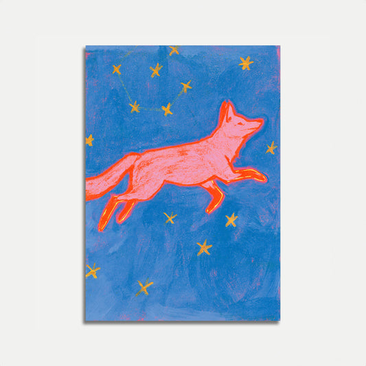 Volpe Volante Tra le Stelle Poster