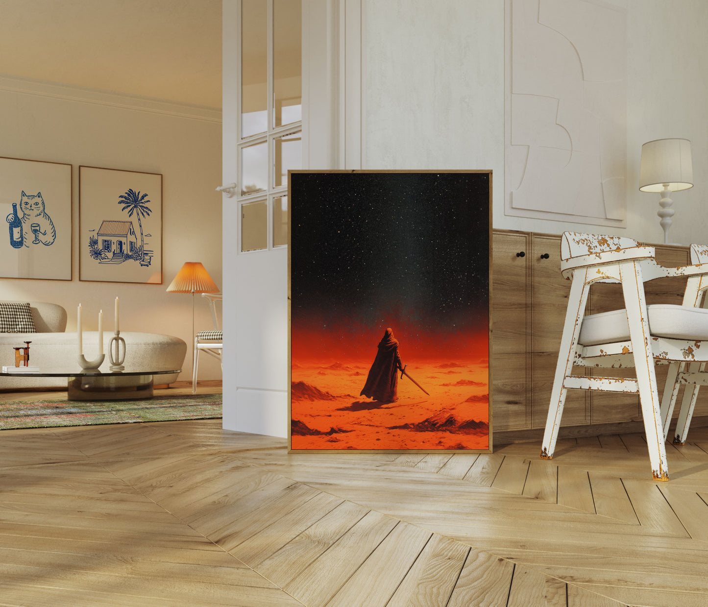 Affiche Guerrier sous les étoiles