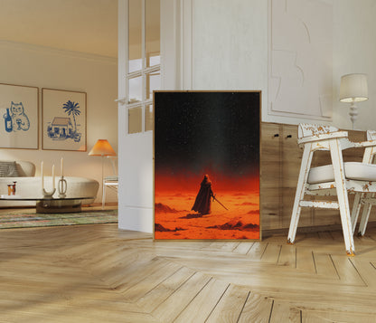 Affiche Guerrier sous les étoiles