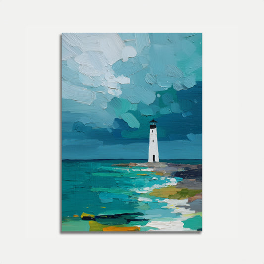 Affiche Phare par Océan Turquoise