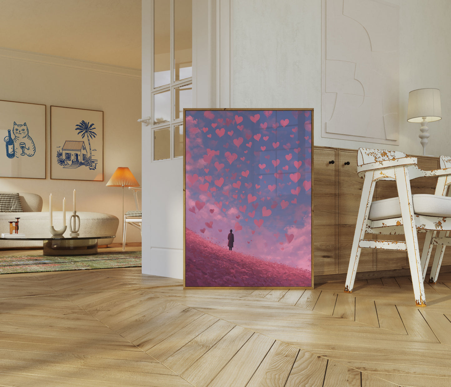 Kærlighedens Uendelige Himmel Plakat