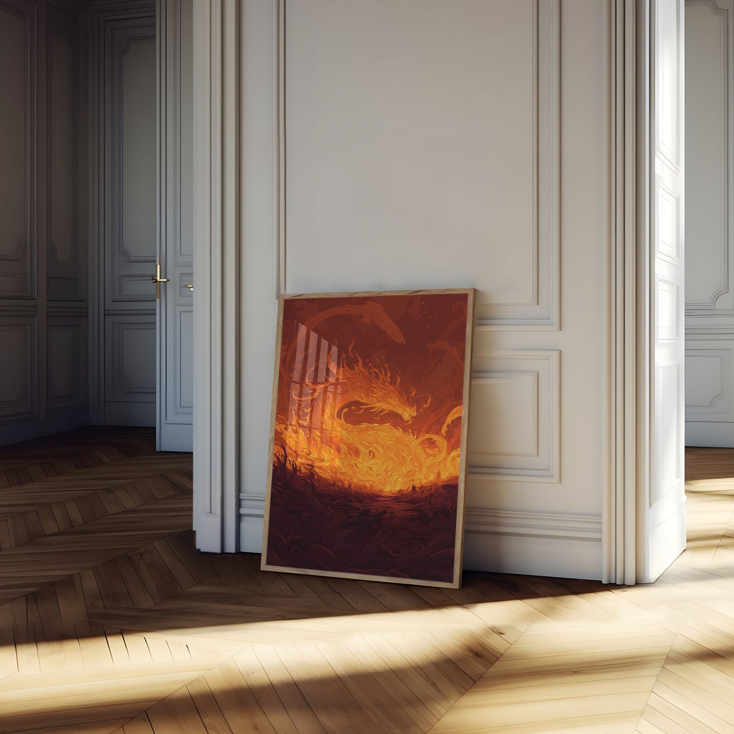 Inferno Dragon Apocalypse Poster