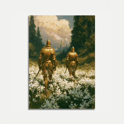 Poster Golden Knights in Campo Fiorito
