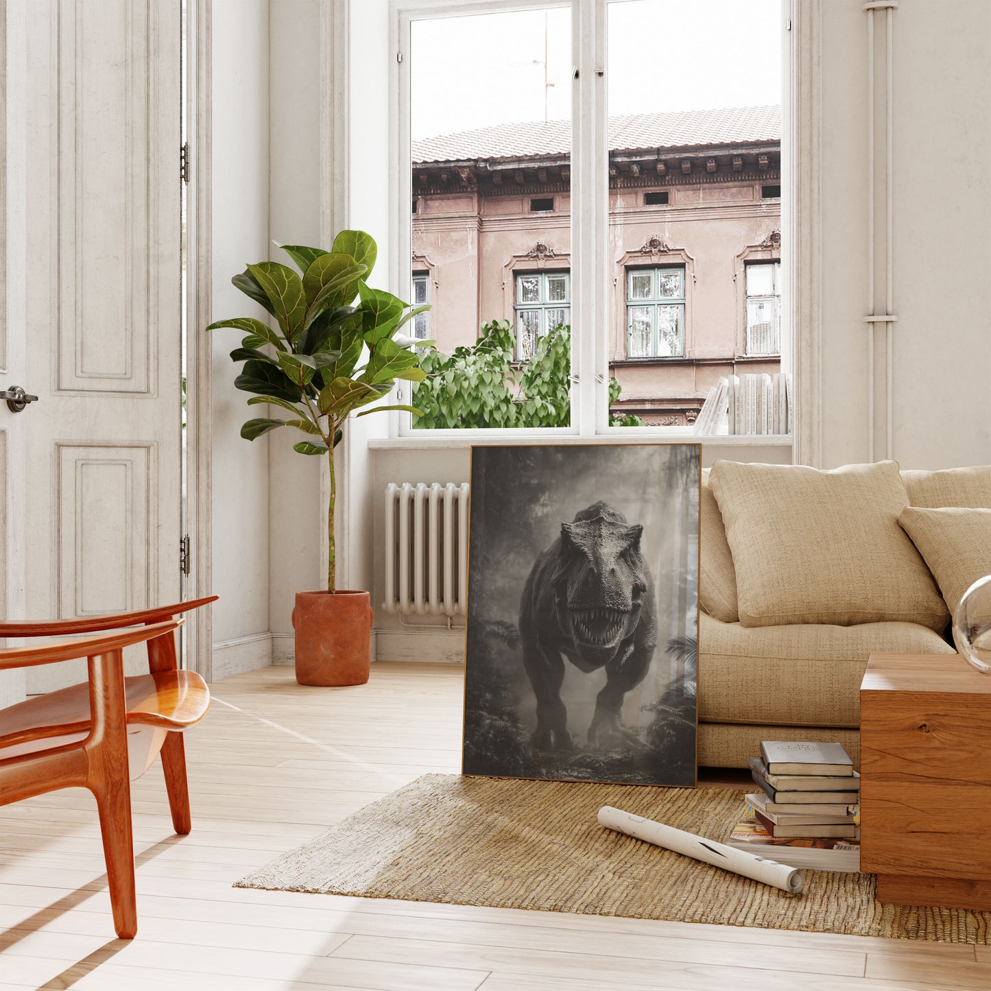 Prehistoric Predator Roar Poster