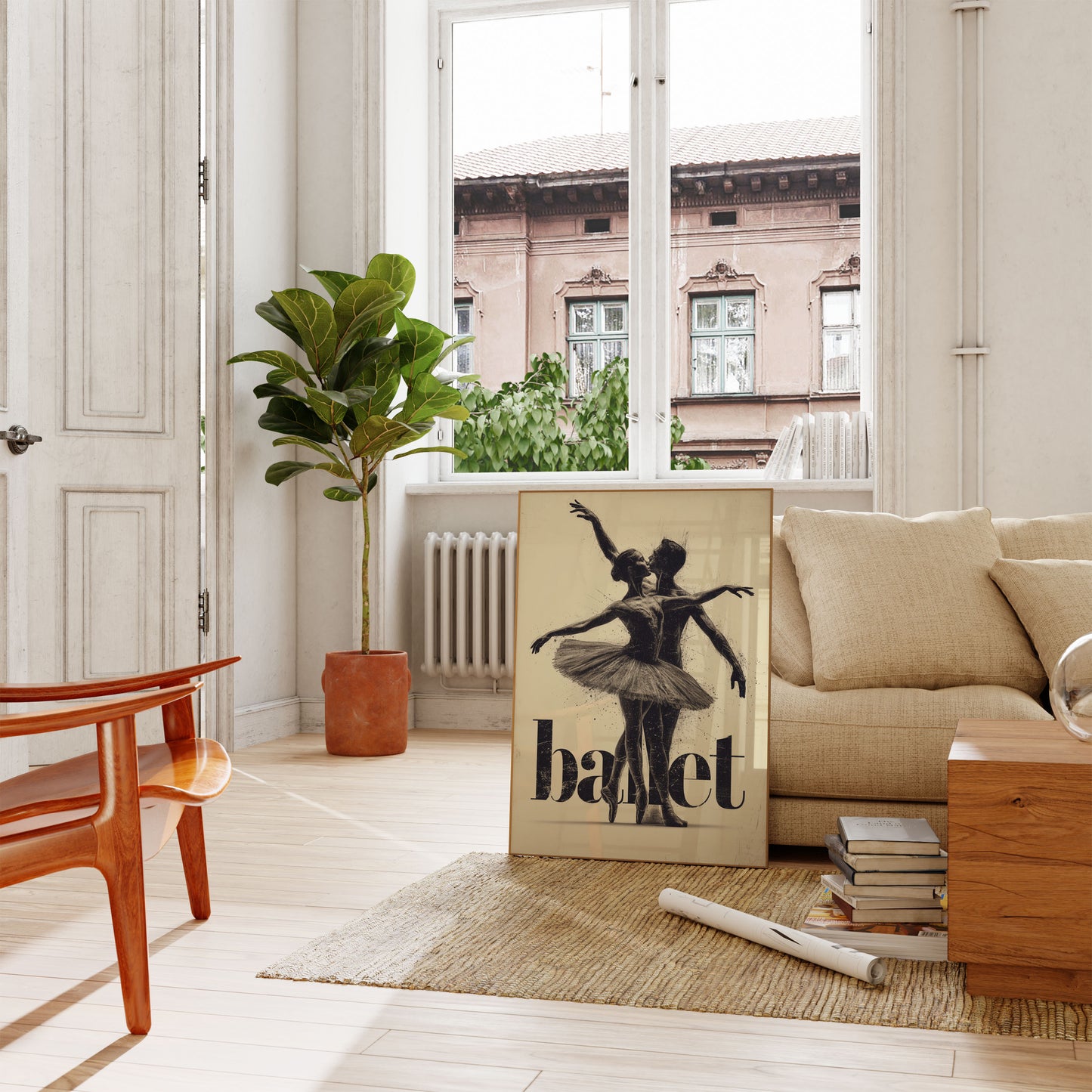Poster di Danza Balletto Elegante
