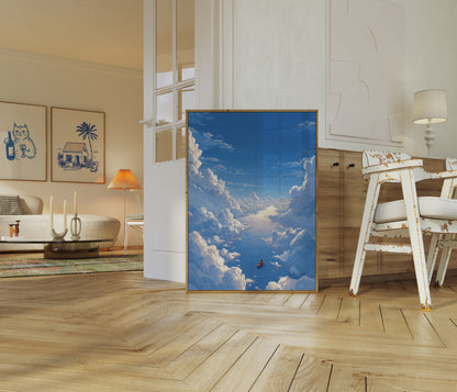 Clouds Journey Dreamscape Poster