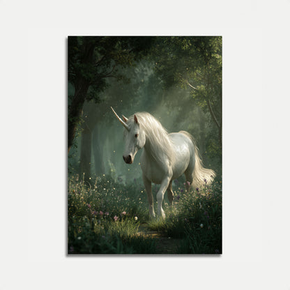 Poster della Foresta degli Unicorni Incantati