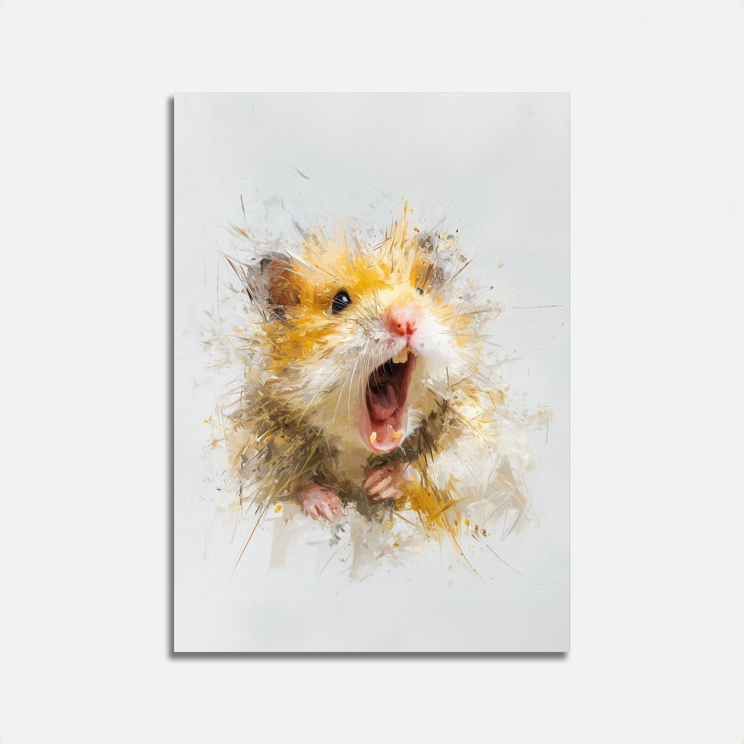 Explosives Hamster Energie Poster