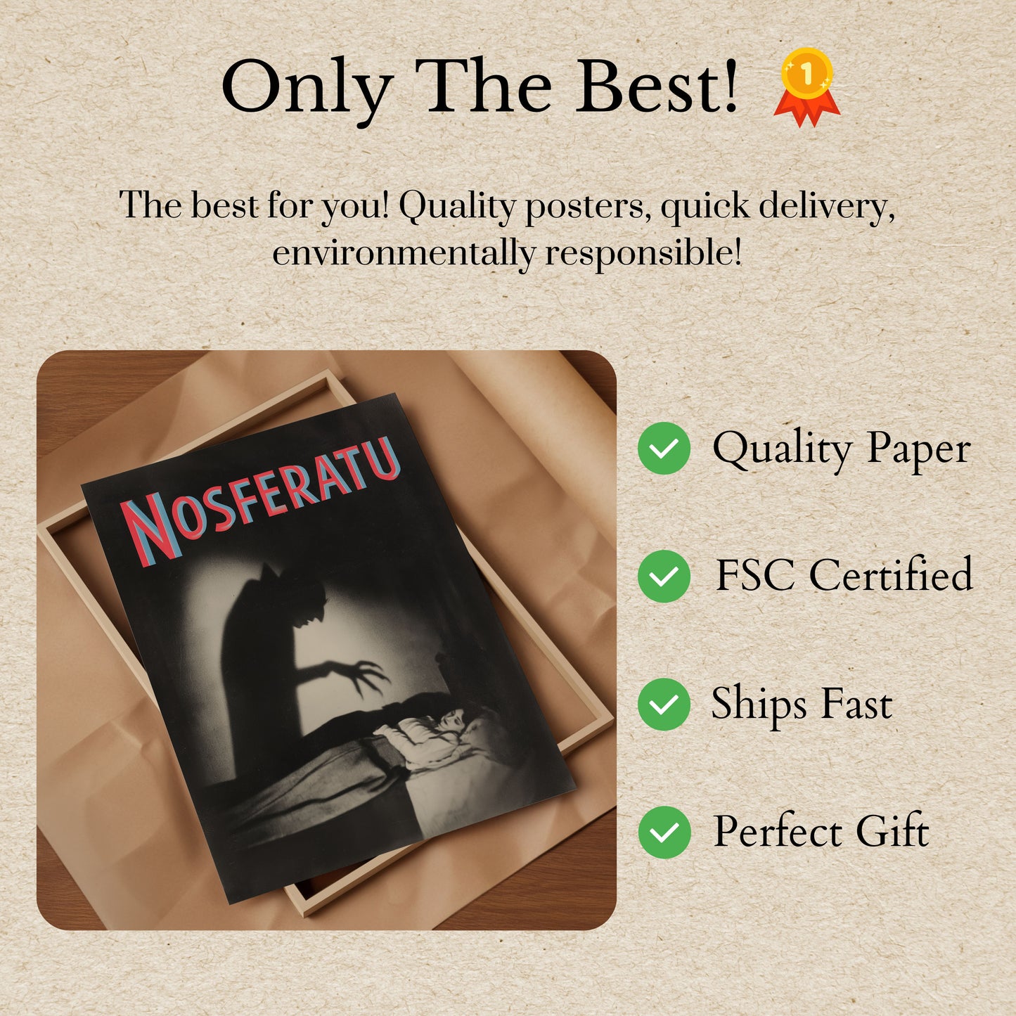 Nosferatu Poster horror classico