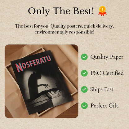 Nosferatu Poster horror classico