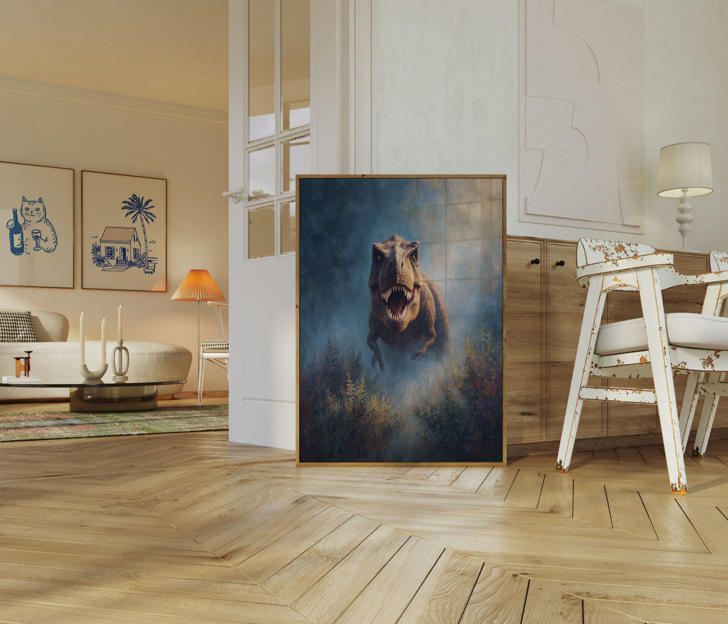 Póster de Furia de Depredador Prehistórico