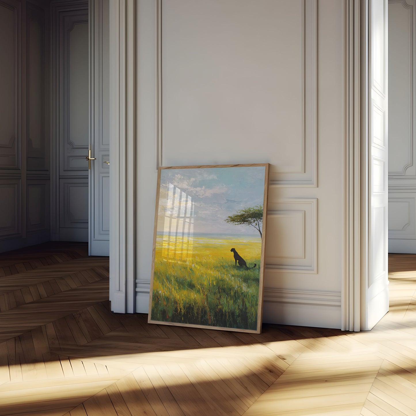 Savanna Cheetah Wilderness Poster