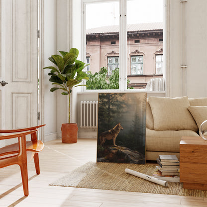 Guardian of the Misty Forest Poster