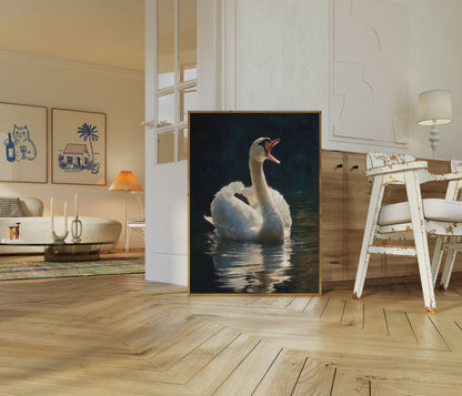 Poster Maestoso Grido di Cigno