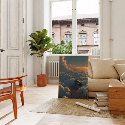 Dreaming Above the Clouds Poster