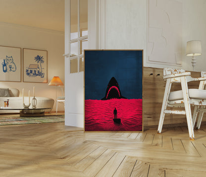 Shark Attack Dark Waters Poster