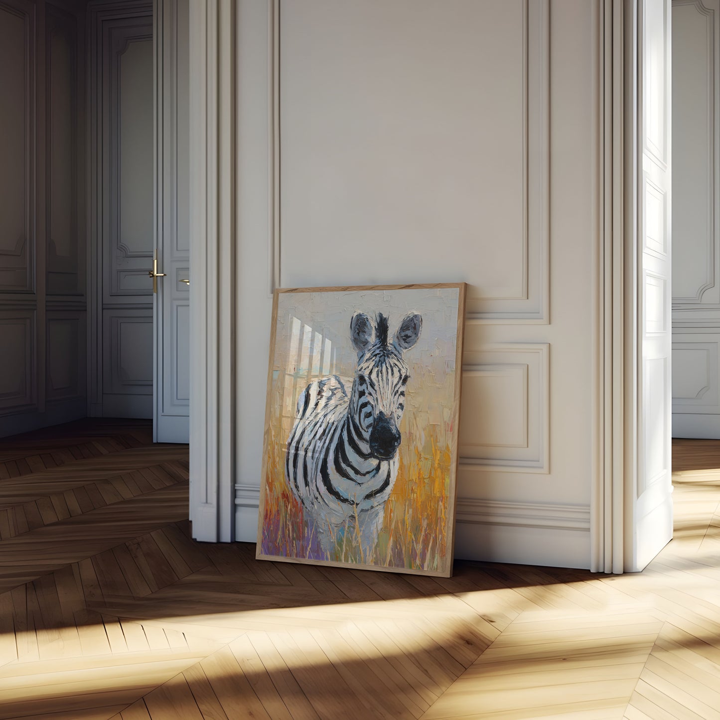 Striped Savanna Companion Poster