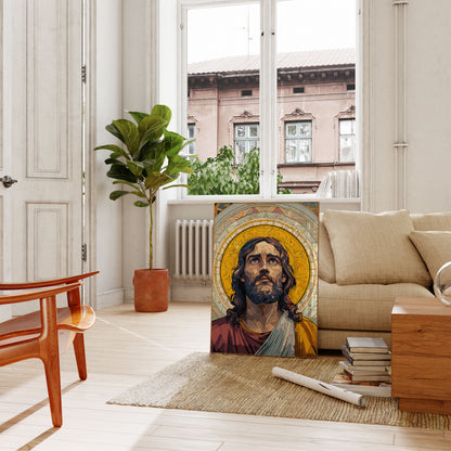 Divine Illumination Religious Poster