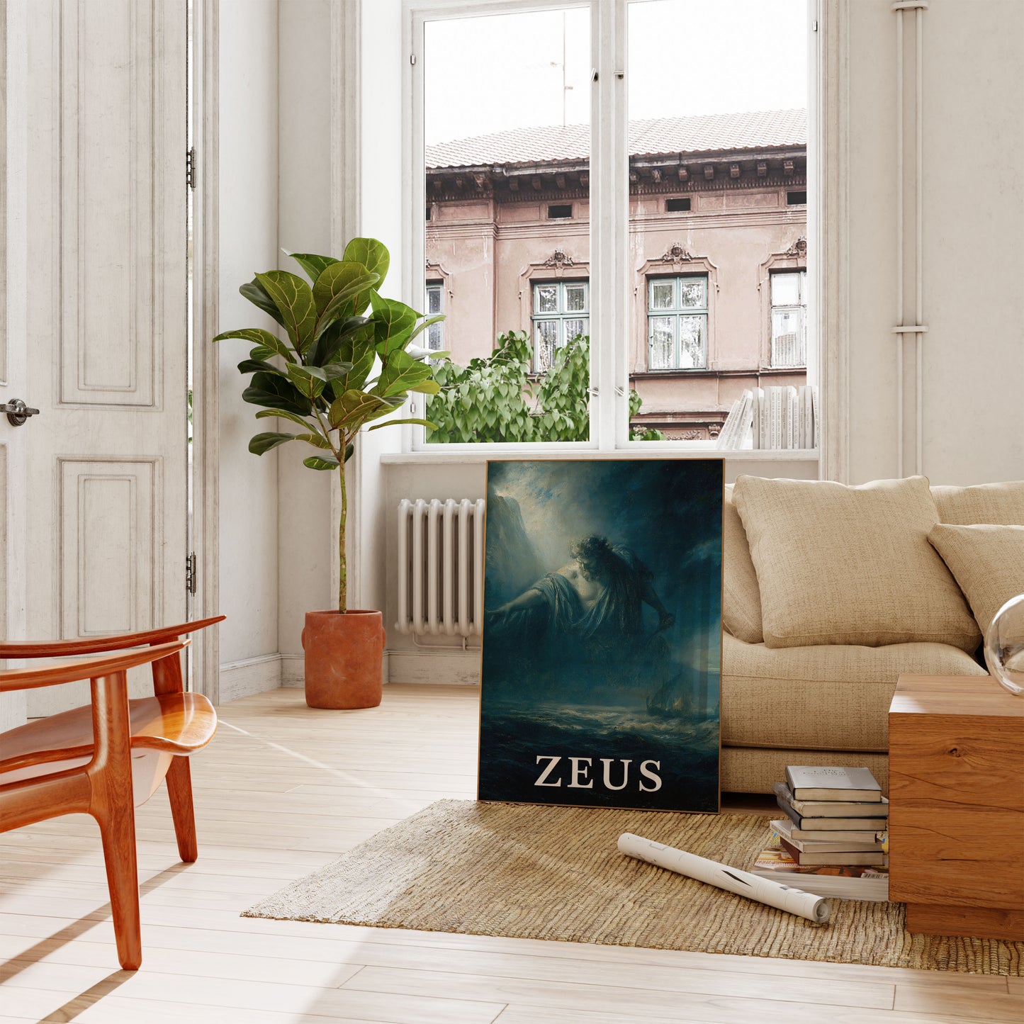 Zeus God of Thunder Poster