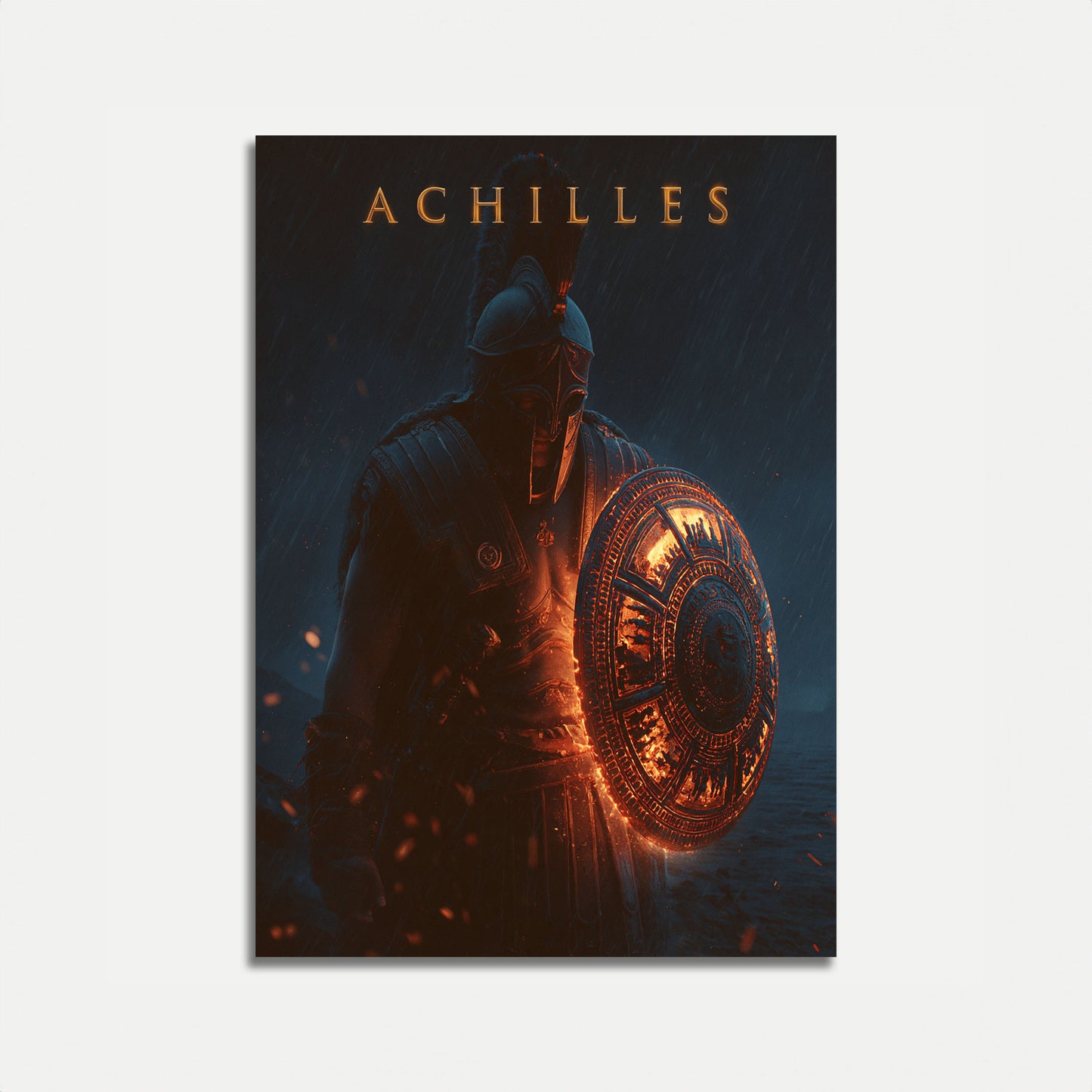 Achilles Warrior Legend Poster