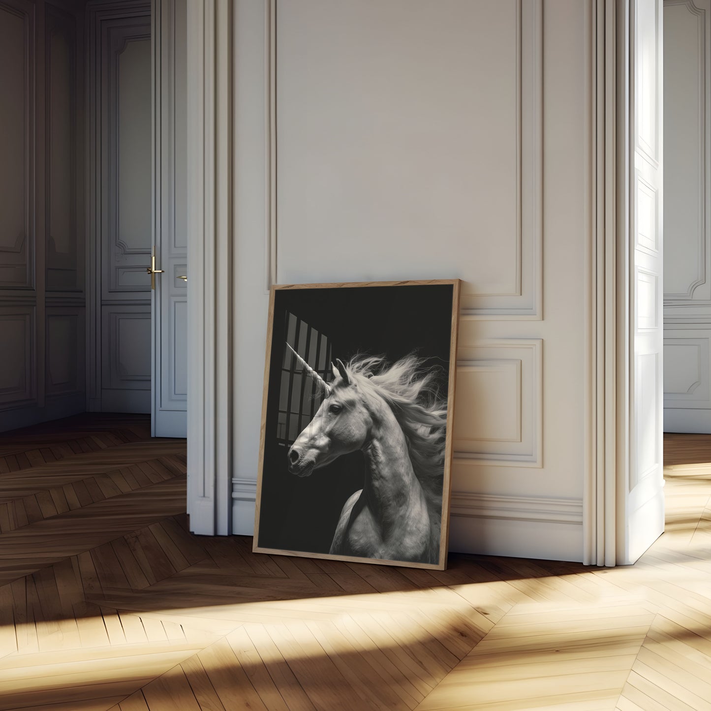 Poster del Vento dell'Unicorno Maestoso