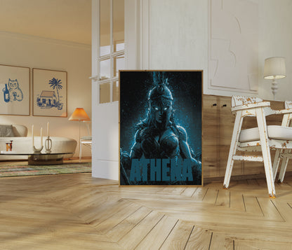 Athena Warrior Goddess Poster