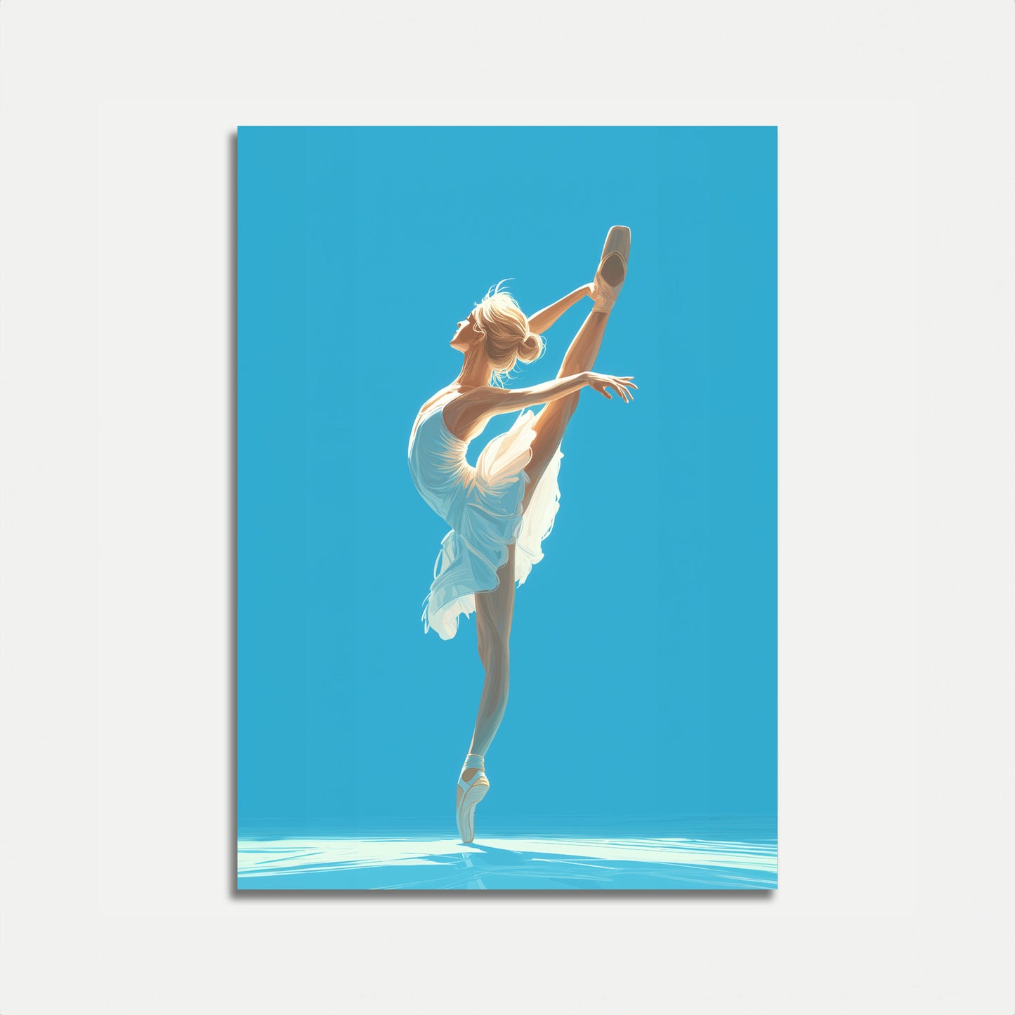 Blue Grace Ballet Dance Poster
