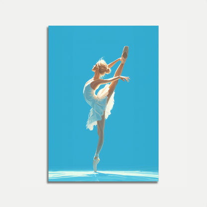 Blue Grace Ballet Dance Poster