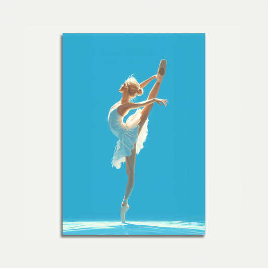Blue Grace Ballet Dance Poster