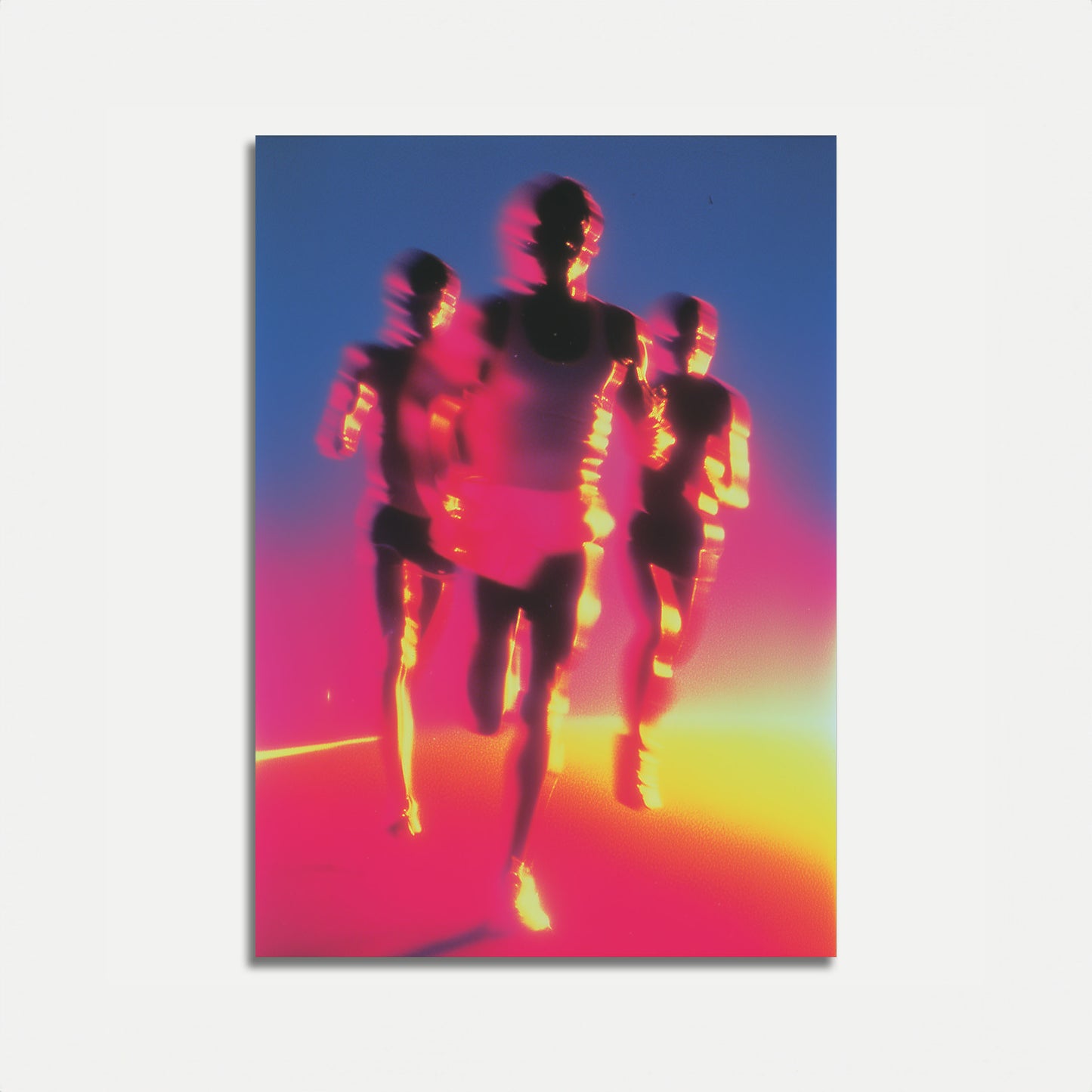 Thermal Motion Running Poster