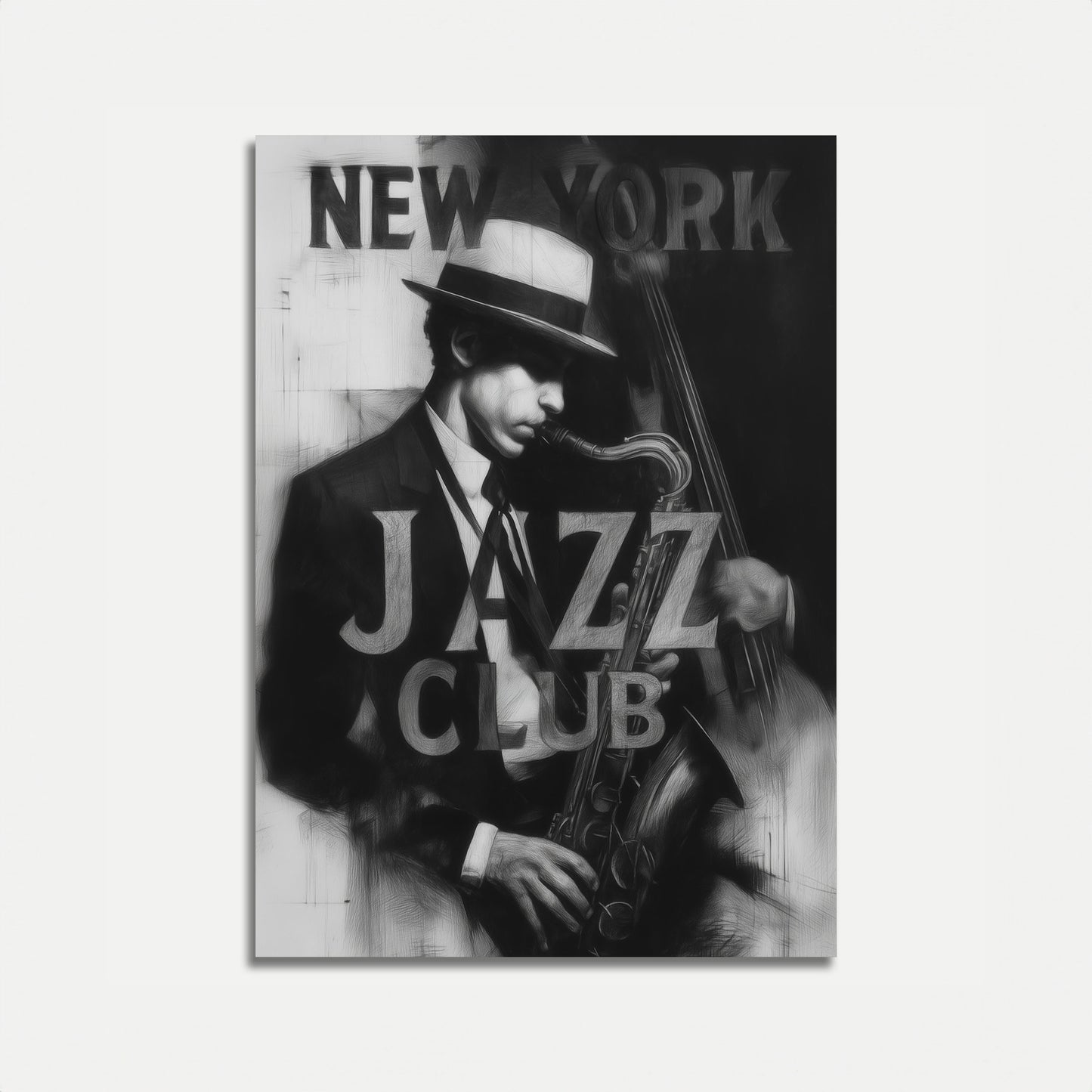 New York Jazz Club Legend Poster