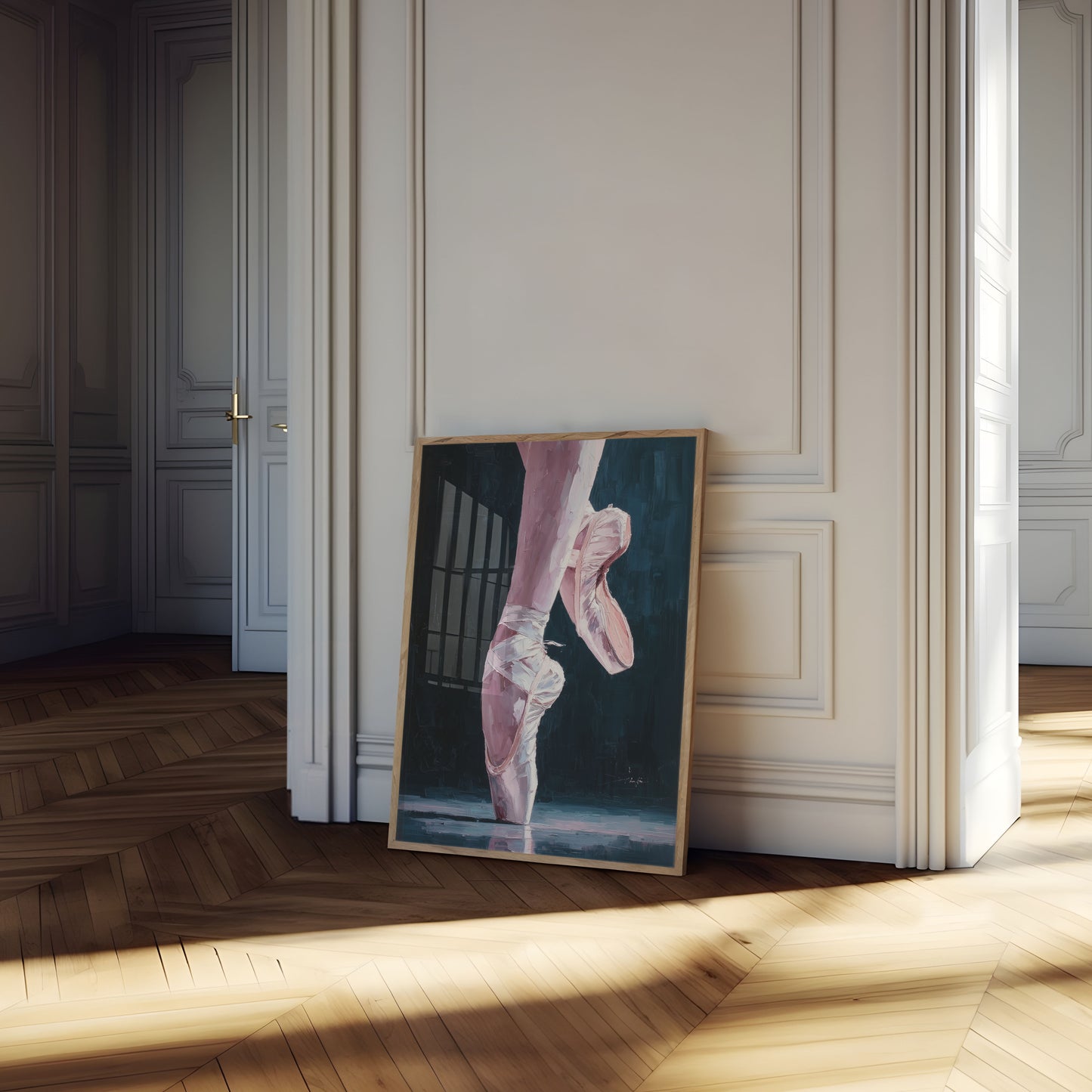 Ballet Pointe Elegance Poster