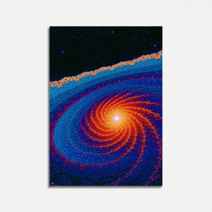 Cosmic Spiral Energy Poster