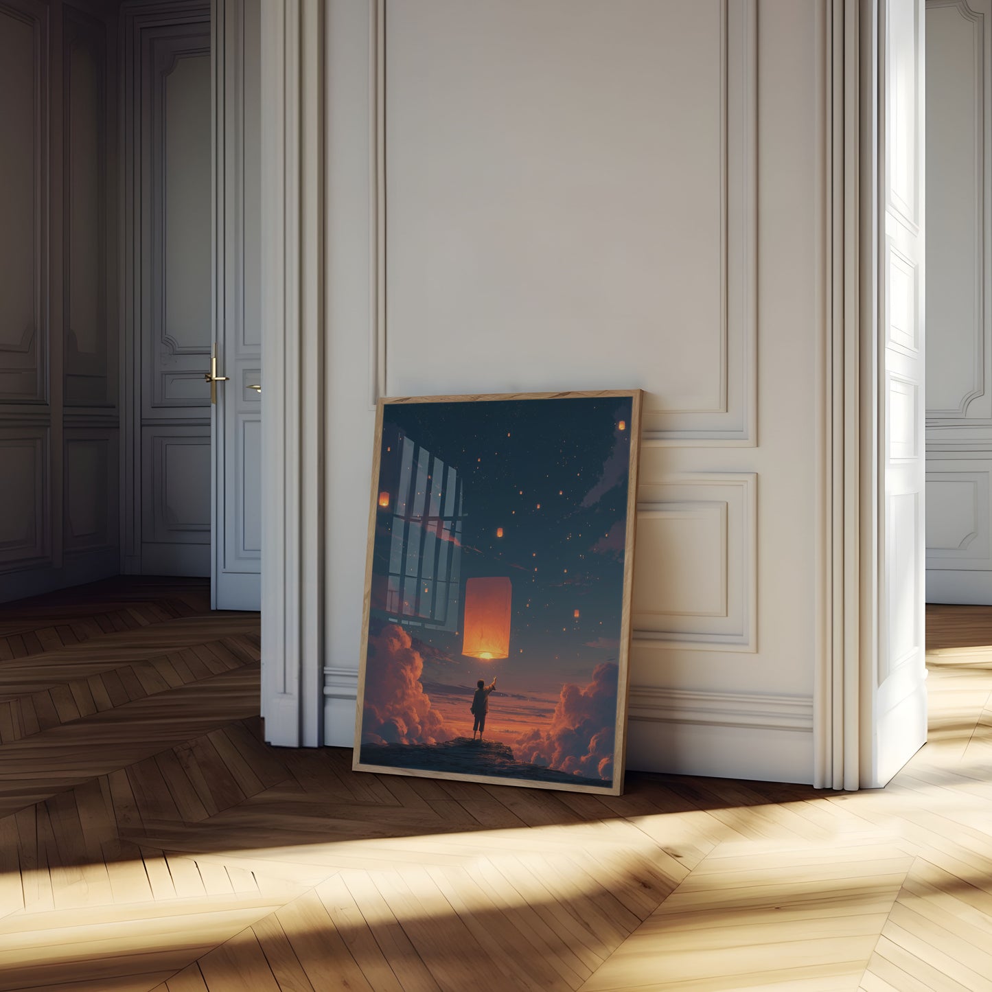 Lanterns of Hope Anime Poster