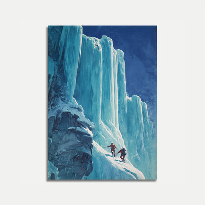 Ascensão Glacial - Cartaz de Montanhismo